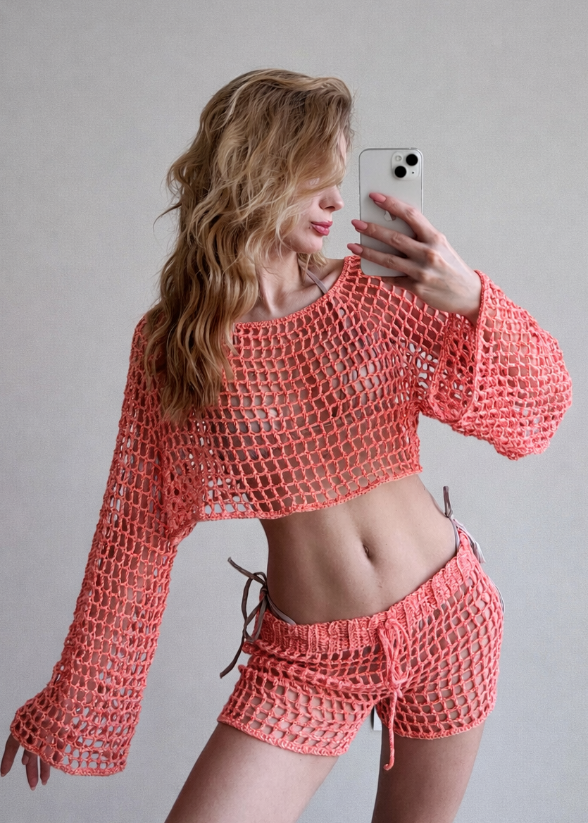 HUBA SET - CORAL