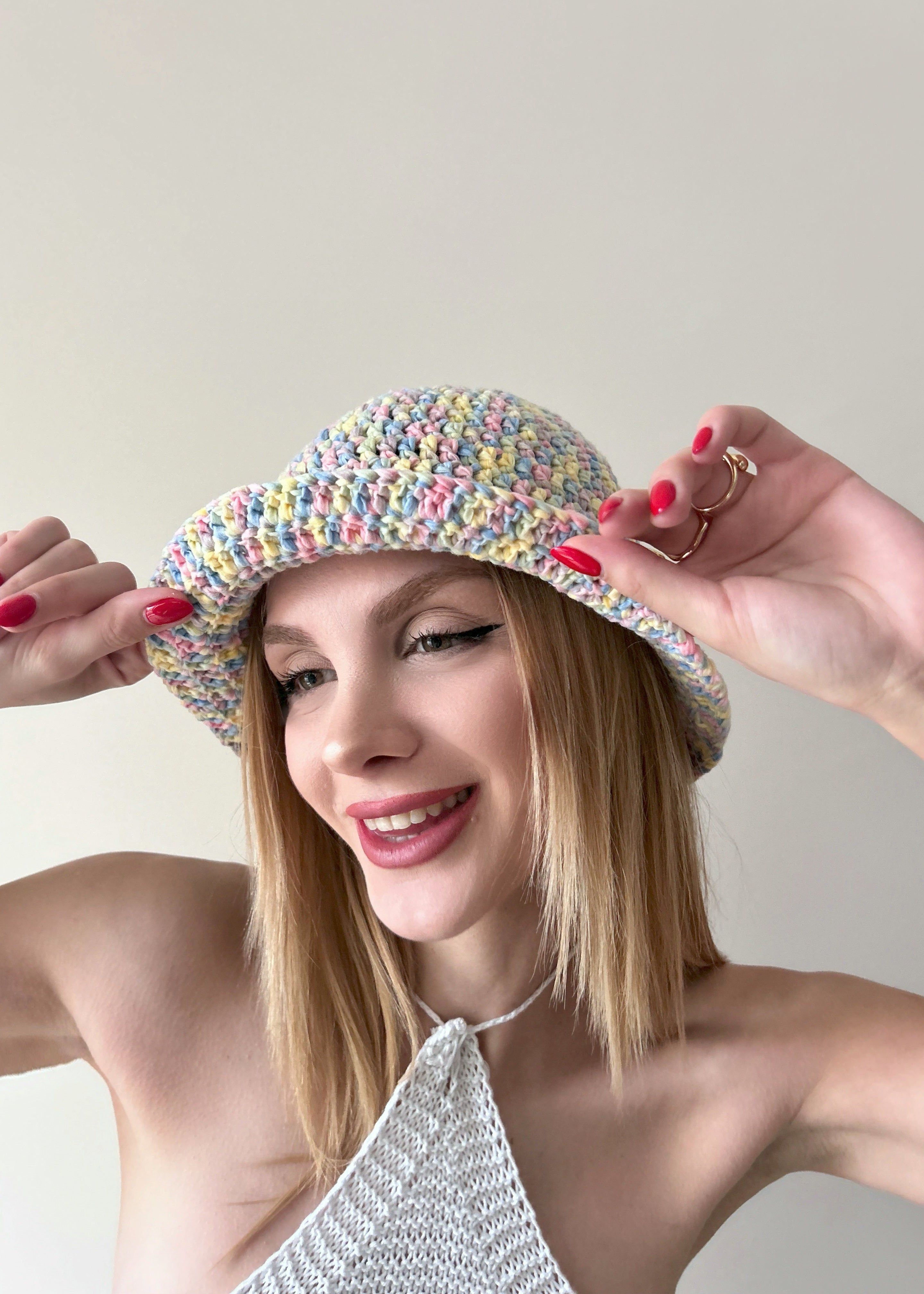 SOFIE BUCKET HAT - YELLOW