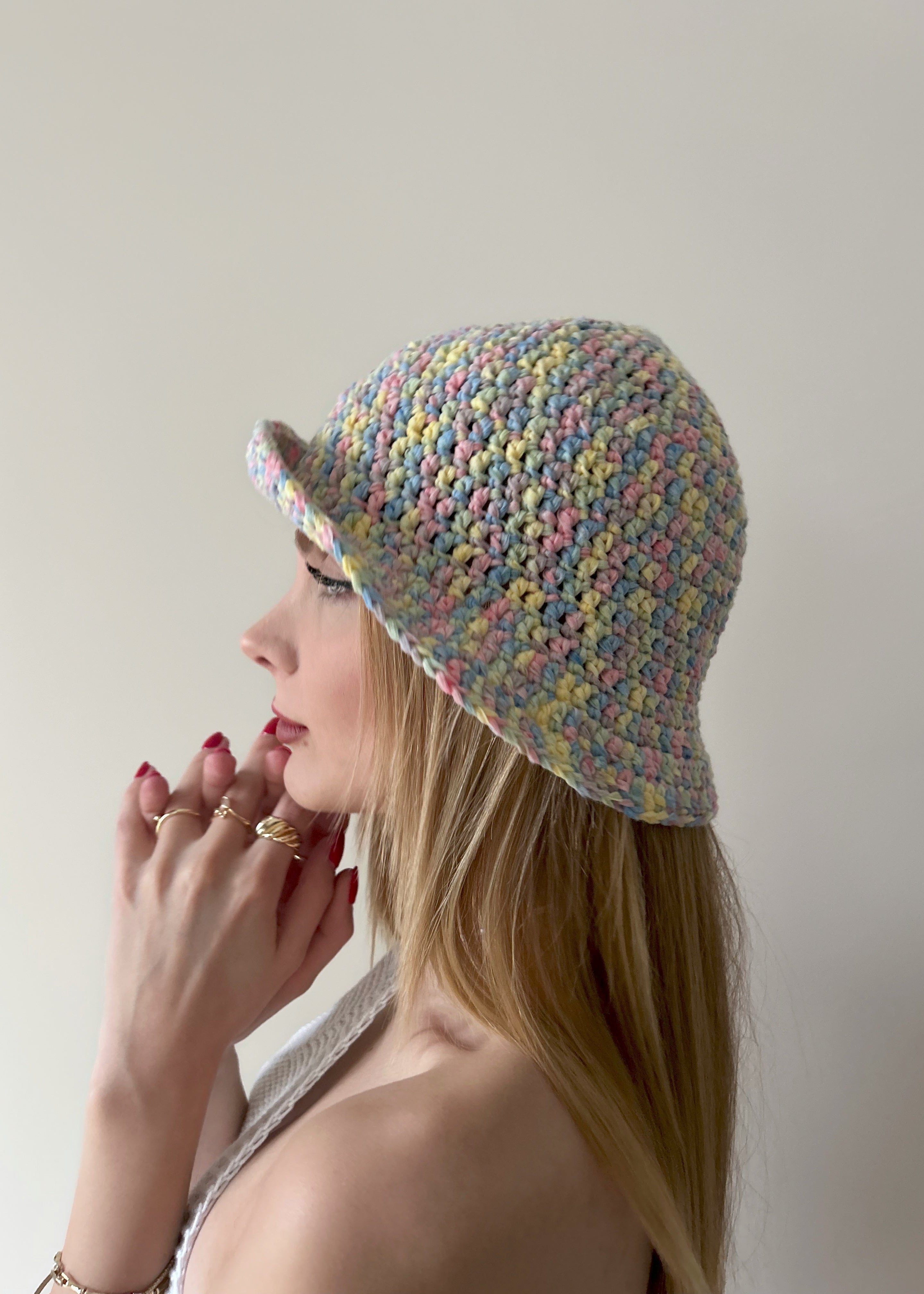 SOFIE BUCKET HAT - YELLOW