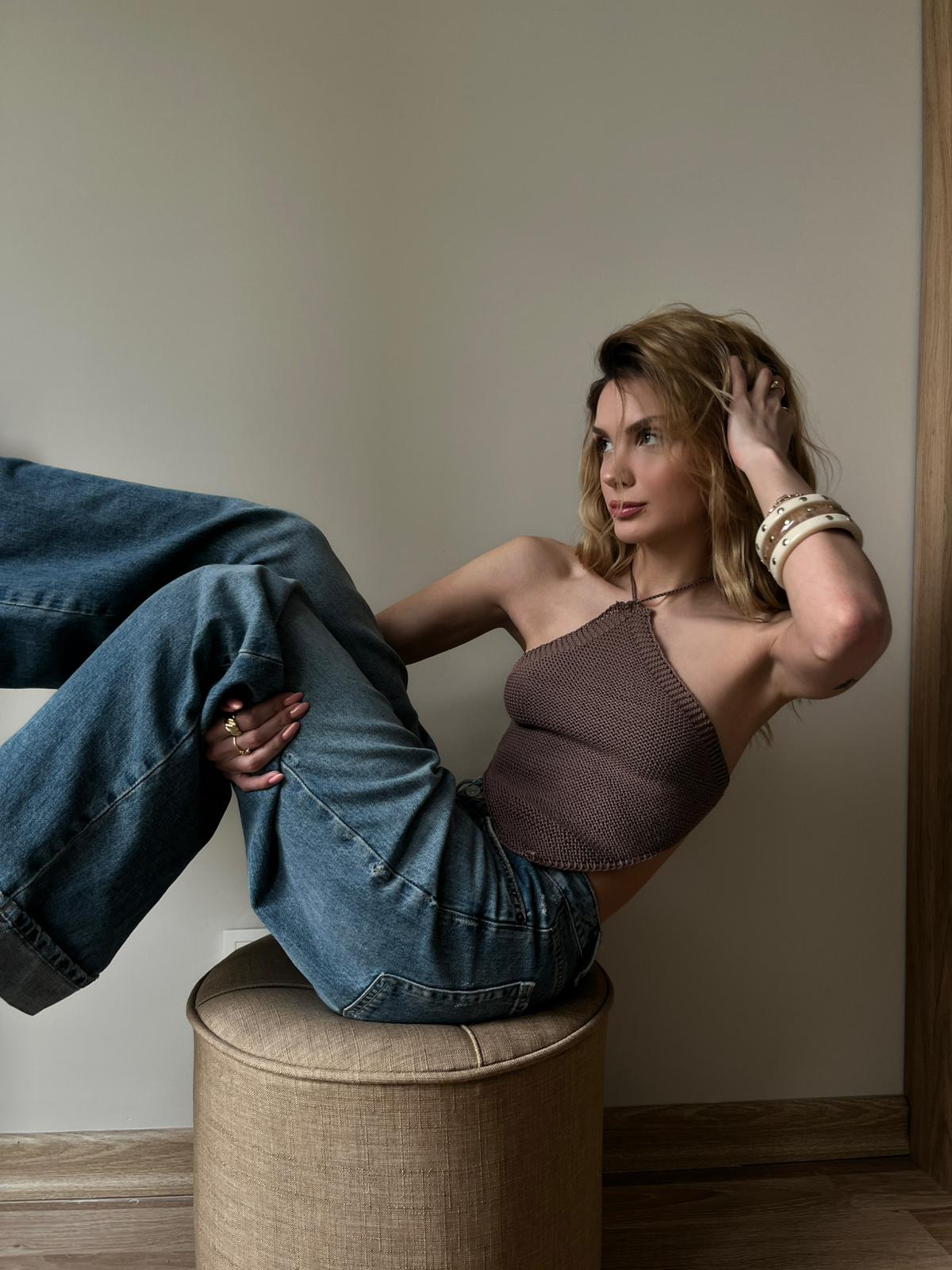 ARIA TOP - MOCHA